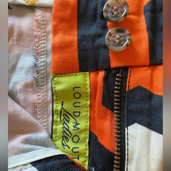 LOUDMOUTH Golf Shorts Size 4 - Picture 6 of 8